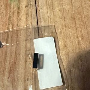 Black Color bar charm set in gold for keep collective